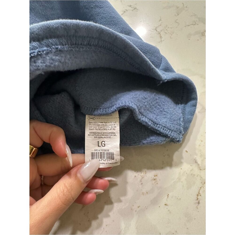 adidas Slate Blue Pet Hoodie - Picture 4 of 4